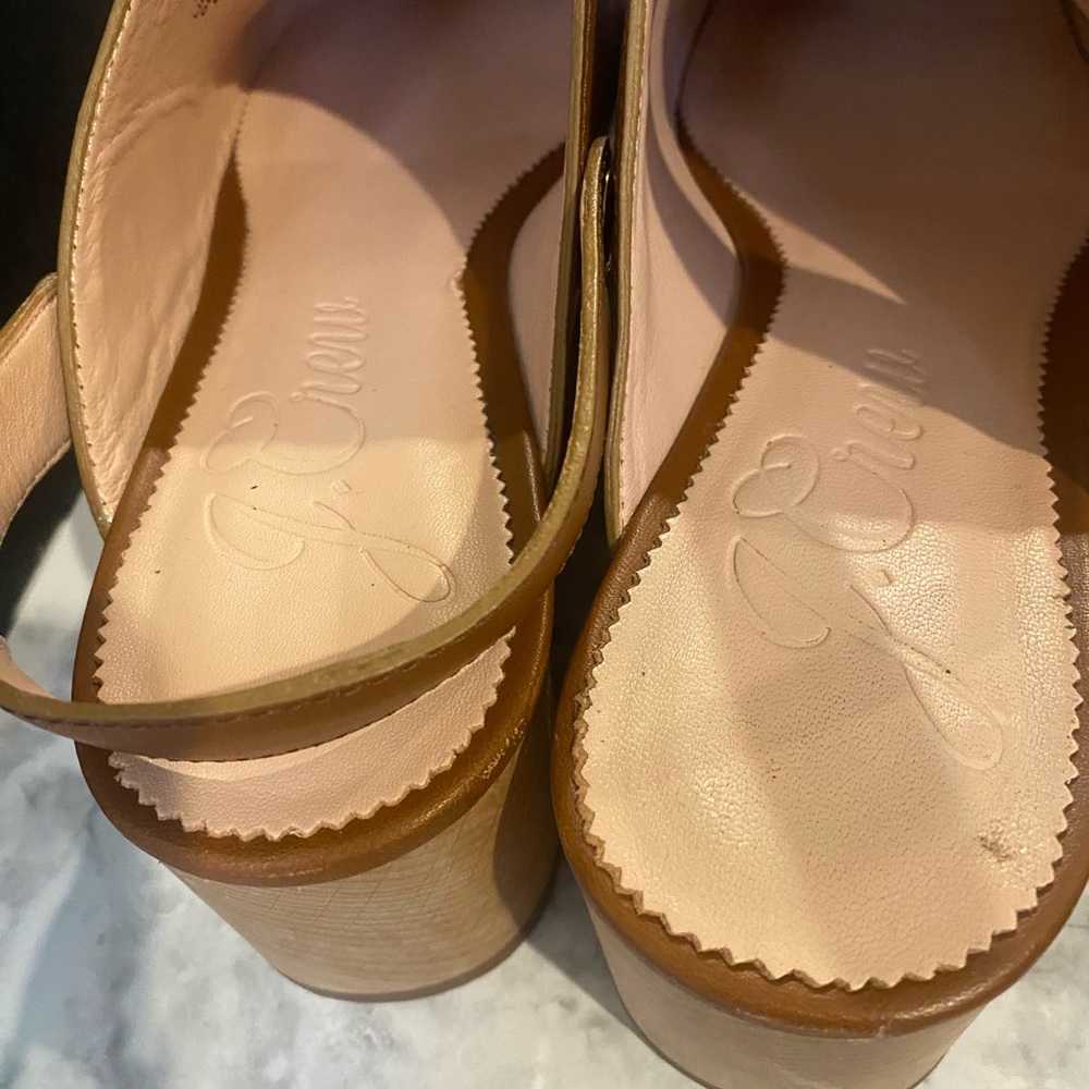 J. Crew Platform Mules